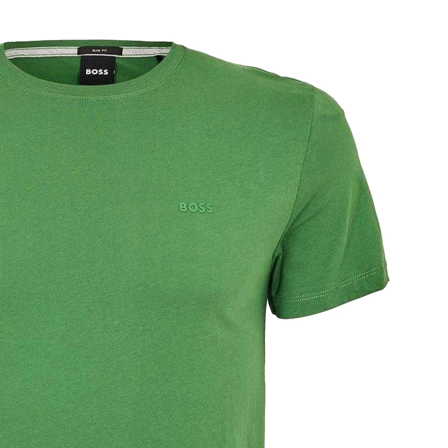 Green - Back - Boss Mens Tessler 33 Regular T-Shirt