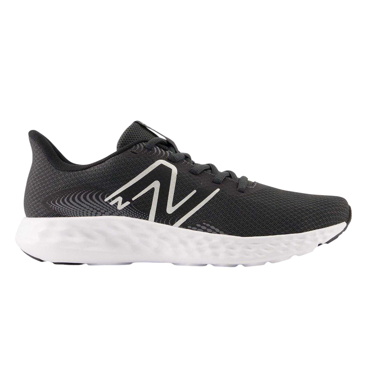 Black - Lifestyle - New Balance Womens-Ladies 411 Logo Trainers
