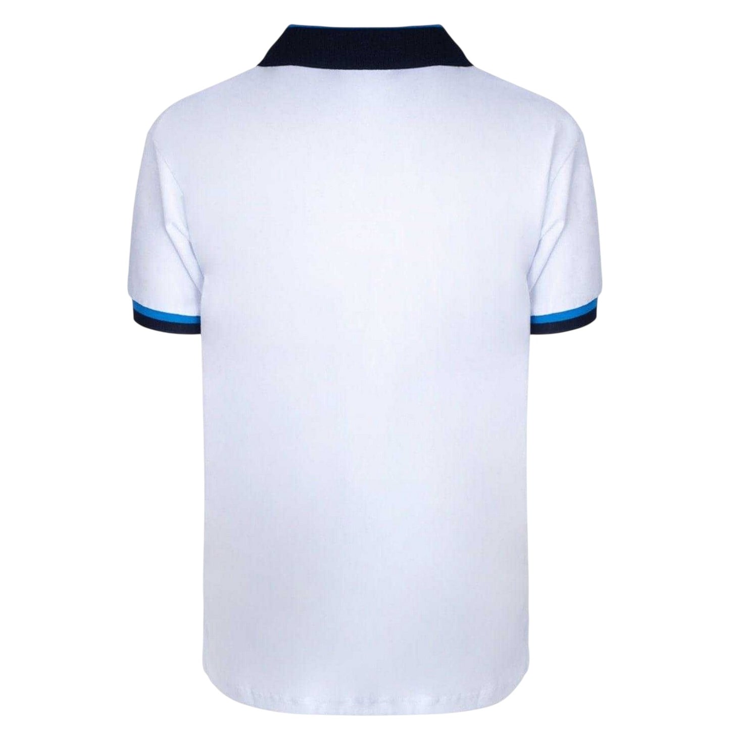 White-Blue - Back - Inter Milan FC Mens Internazionale 1964 Regular Polo Shirt
