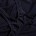 Navy-Pink - Lifestyle - Speedo Girls Placement Muscleback One Piece Swimsuit