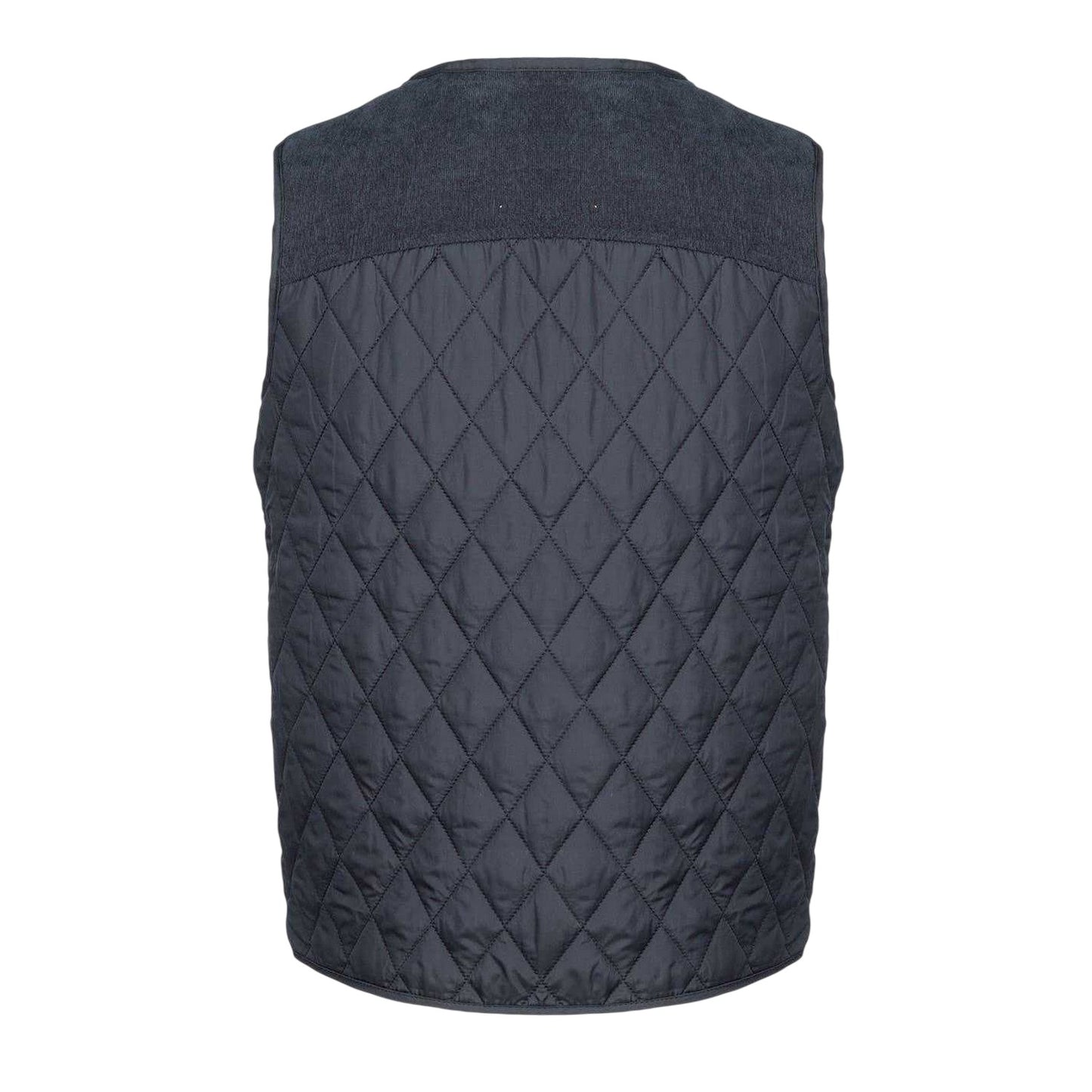 Navy - Back - Howick Mens Quilted Polyester Lightweight Gilet