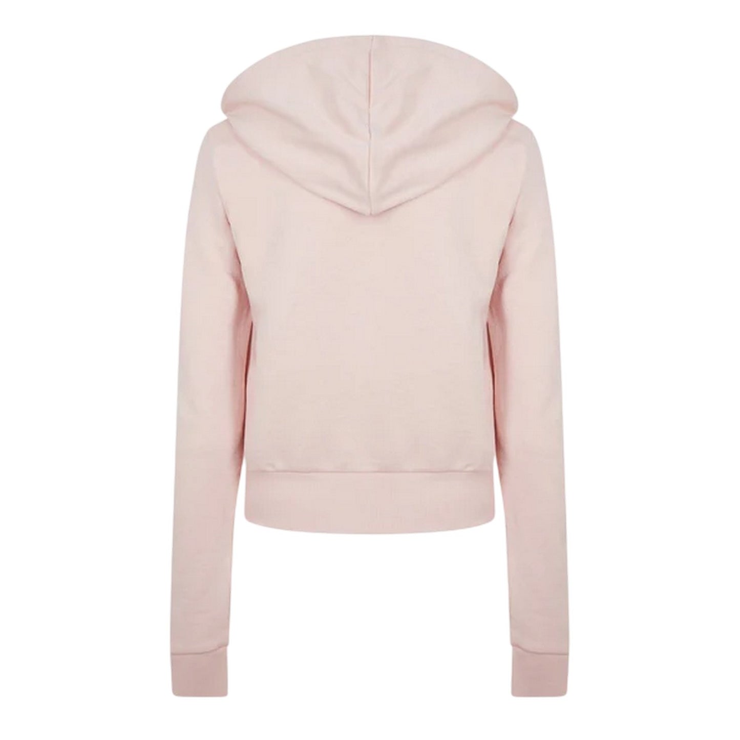 Light Pink - Back - Reebok Womens-Ladies French Terry Regular Full Zip Hoodie