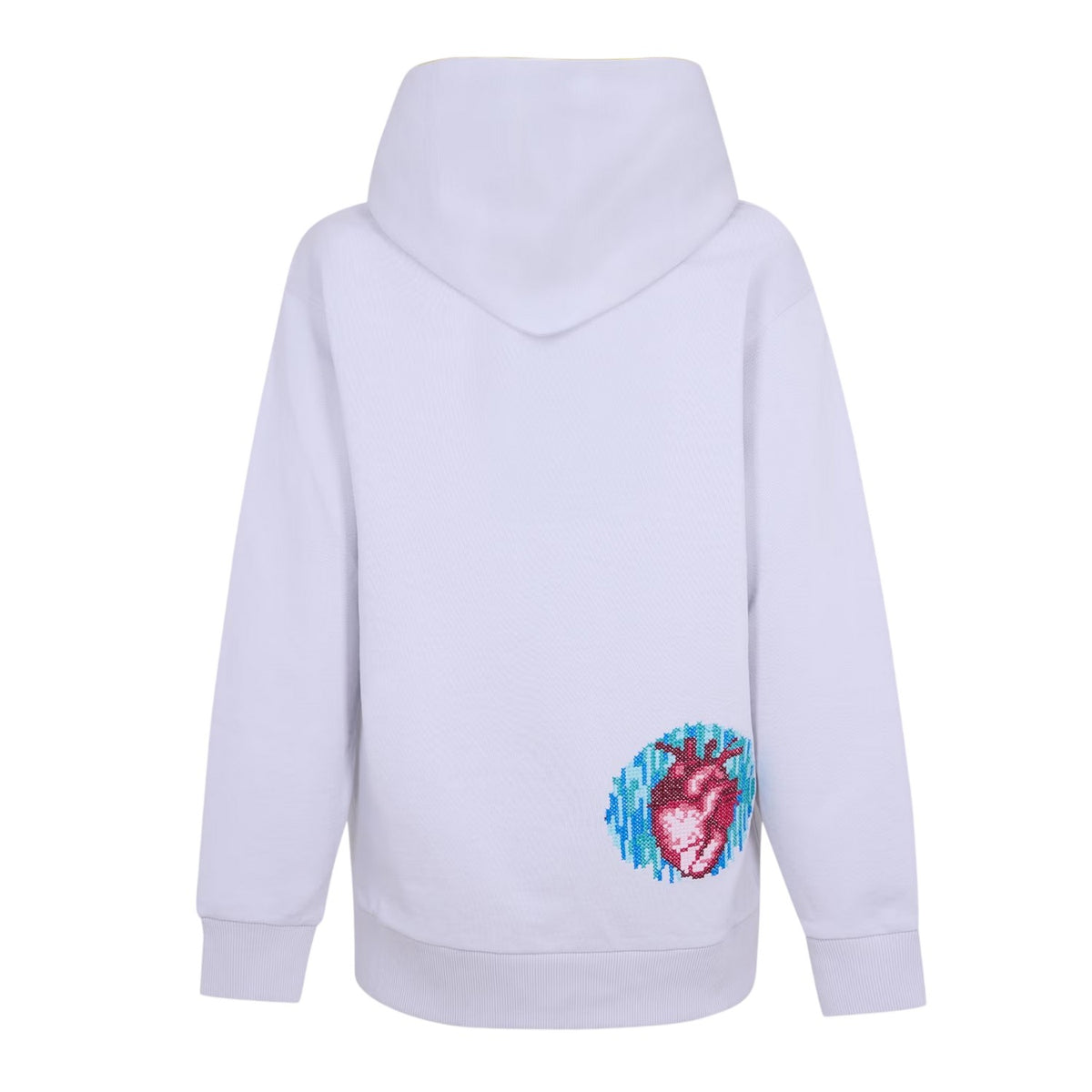 Gravel - Back - Diadora Womens-Ladies Eye Polycotton Hooded Hoodie