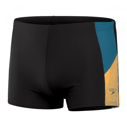 Black - Front - Speedo Mens Dive Swim Shorts