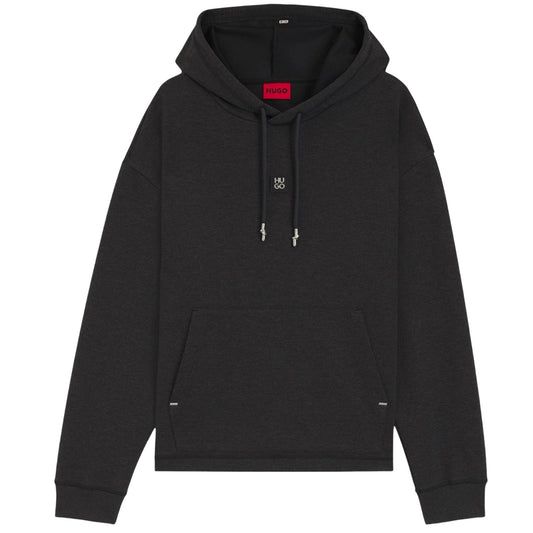 Medium Grey - Front - Hugo Mens Dineo Hoodie