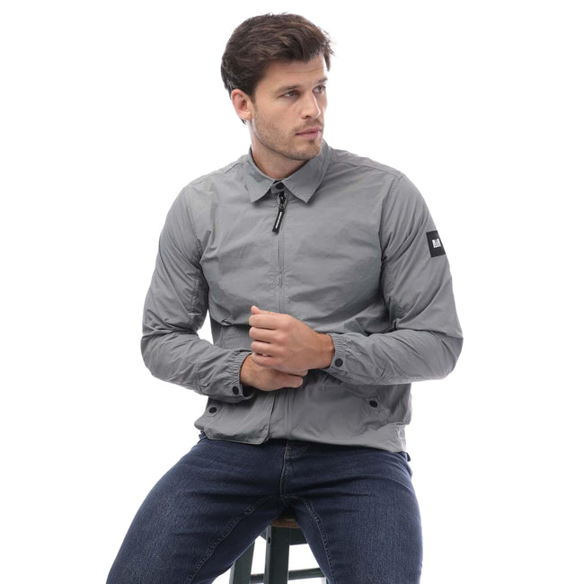 Grey - Lifestyle - Weekend Offender Mens Granville Overshirt