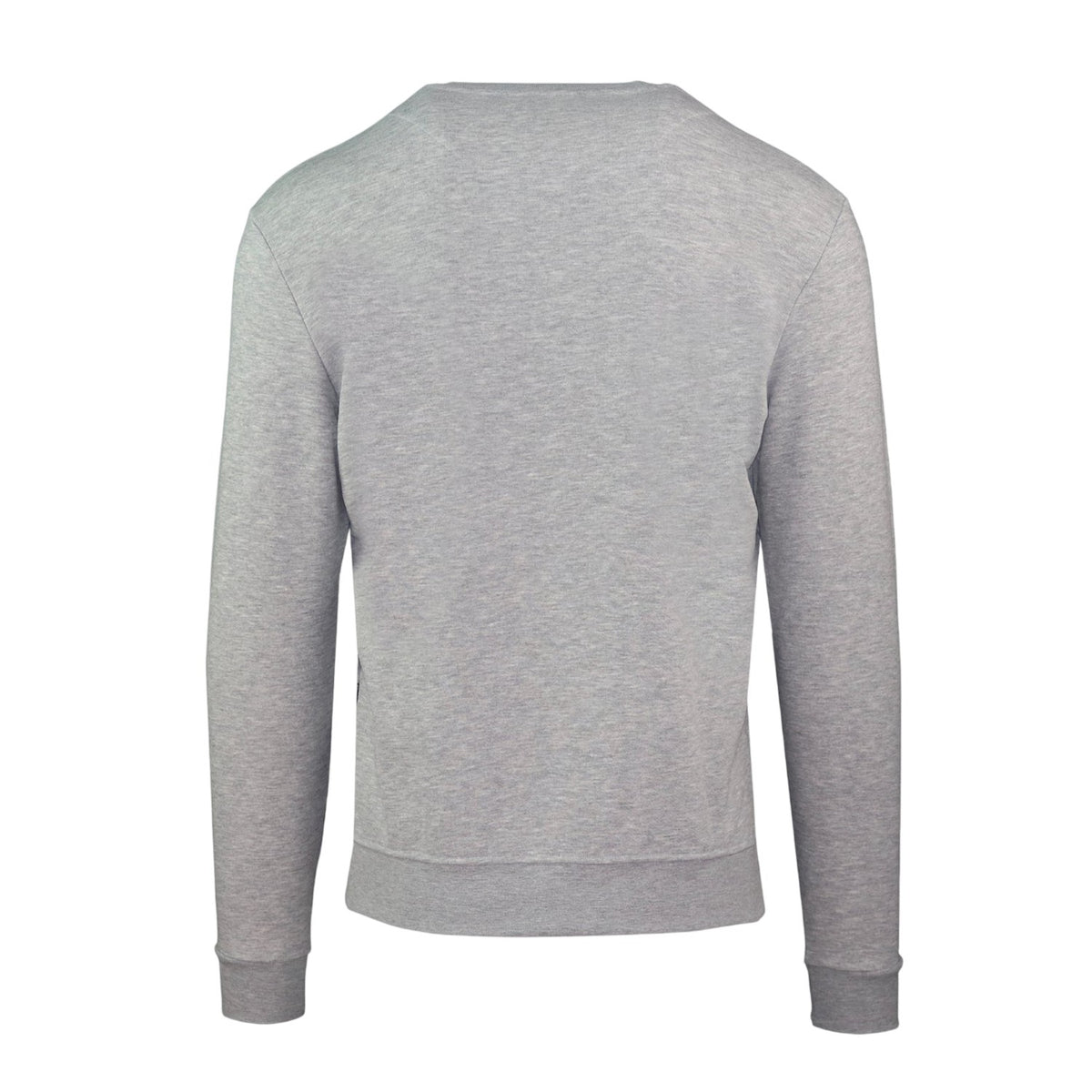 Grey - Back - Aquascutum Unisex Adult Bold Ribbed Logo Sweatshirt