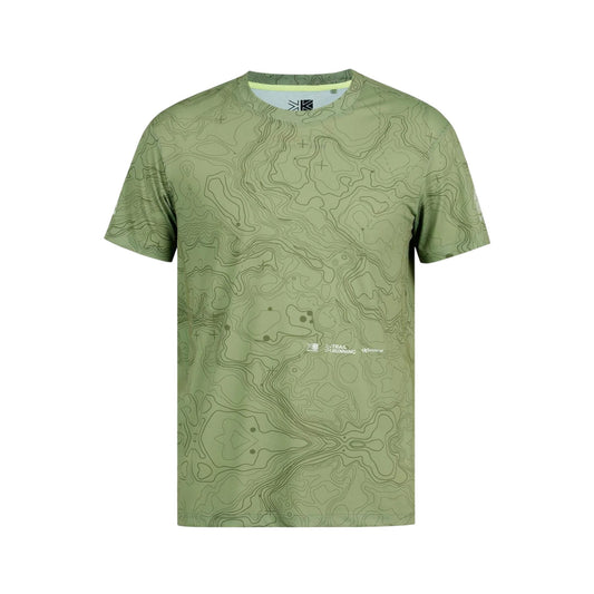 Olive - Front - Karrimor Mens Trail Performance Running T-Shirt