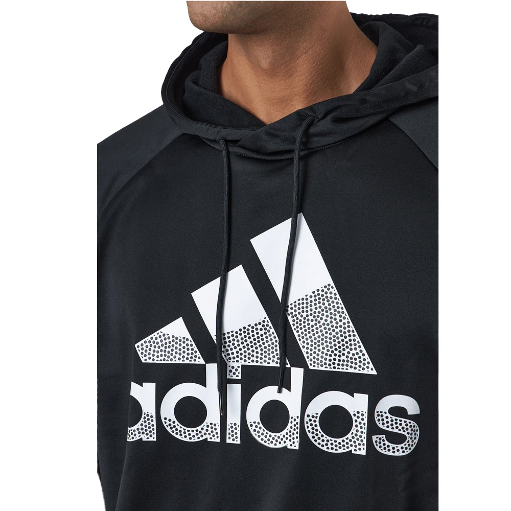Black - Pack Shot - Adidas Mens Game and Go Big Logo Aeroready Hoodie