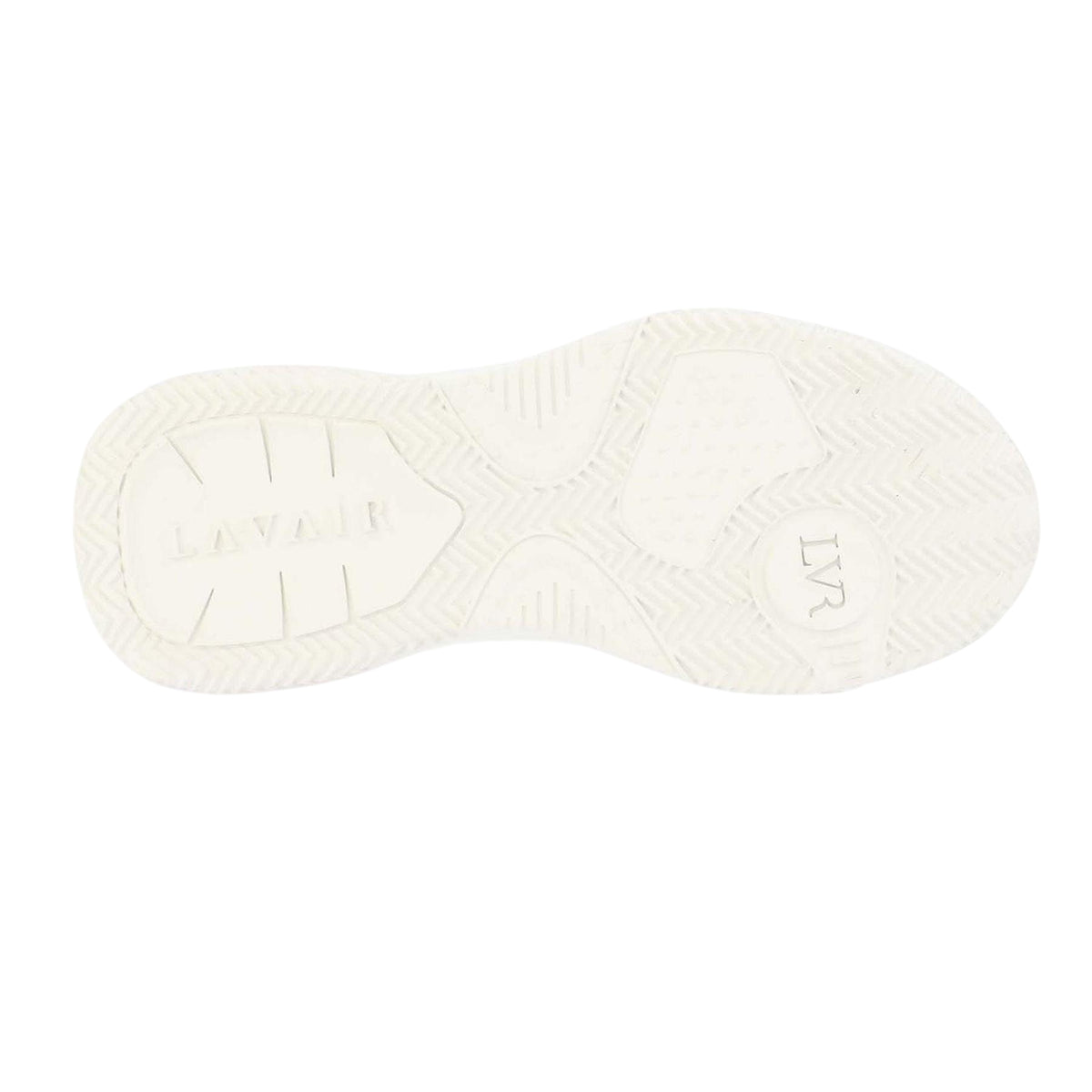 White - Lifestyle - Lavair Womens-Ladies Lavair Nappa Leather Heel Tab Trainers