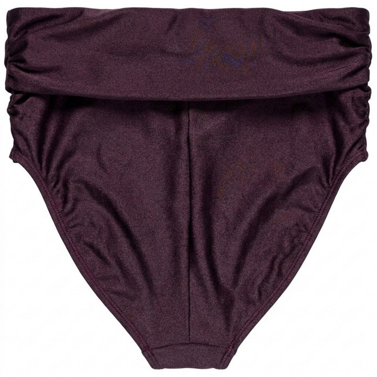 Purple - Back - Panos Emporio Womens-Ladies High Waist Bikini Bottoms
