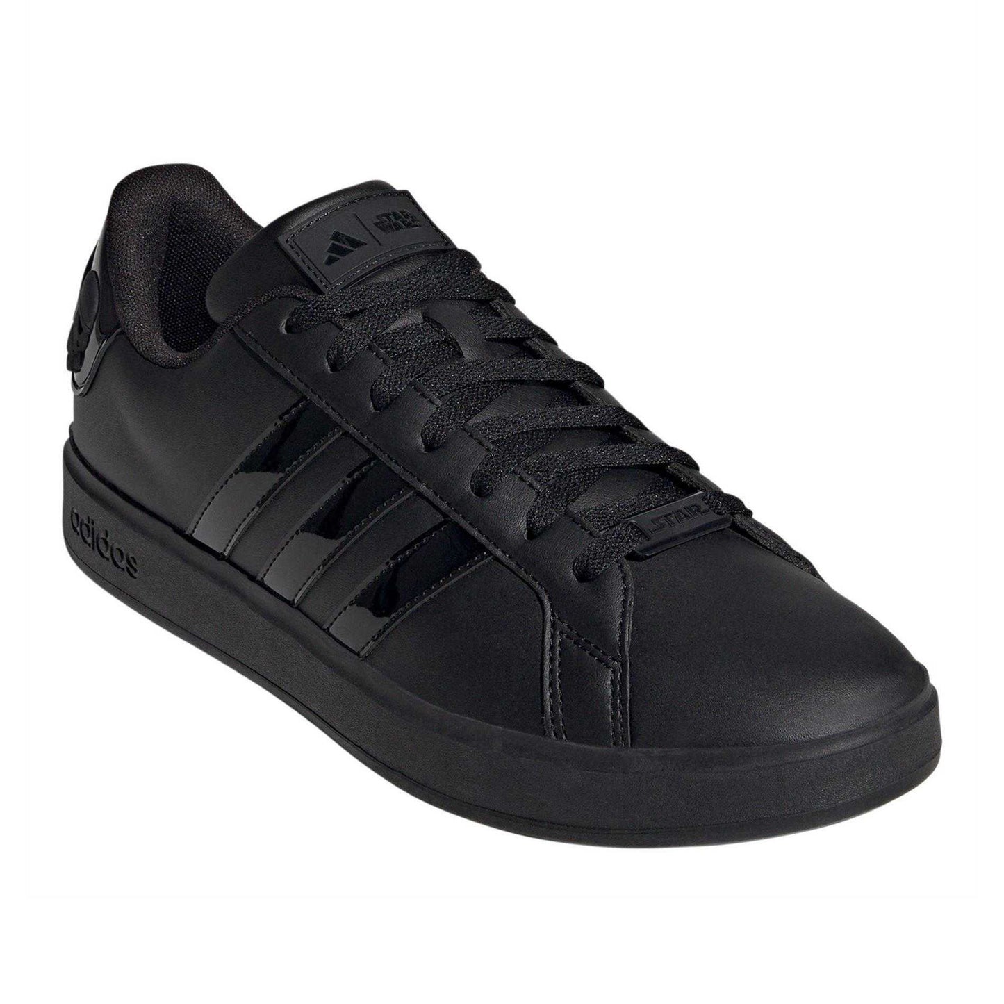 Core Black - Pack Shot - Adidas Childrens-Kids Grand Court 2.0 Star Wars Trainers