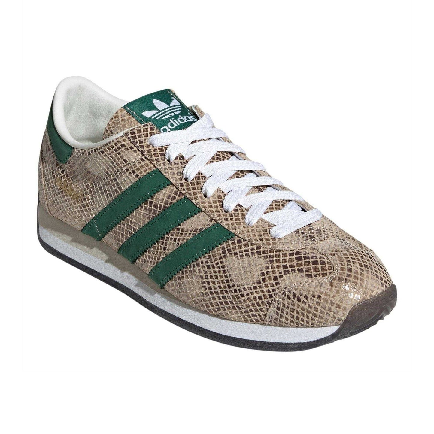 Alumina - Pack Shot - Adidas Mens Country Japan Leather Trainers