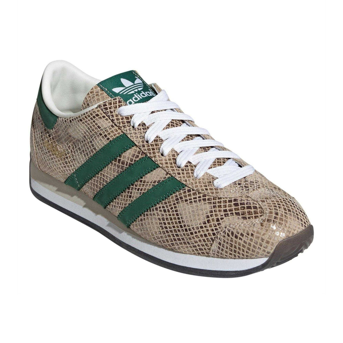 Alumina - Pack Shot - Adidas Mens Country Japan Leather Trainers