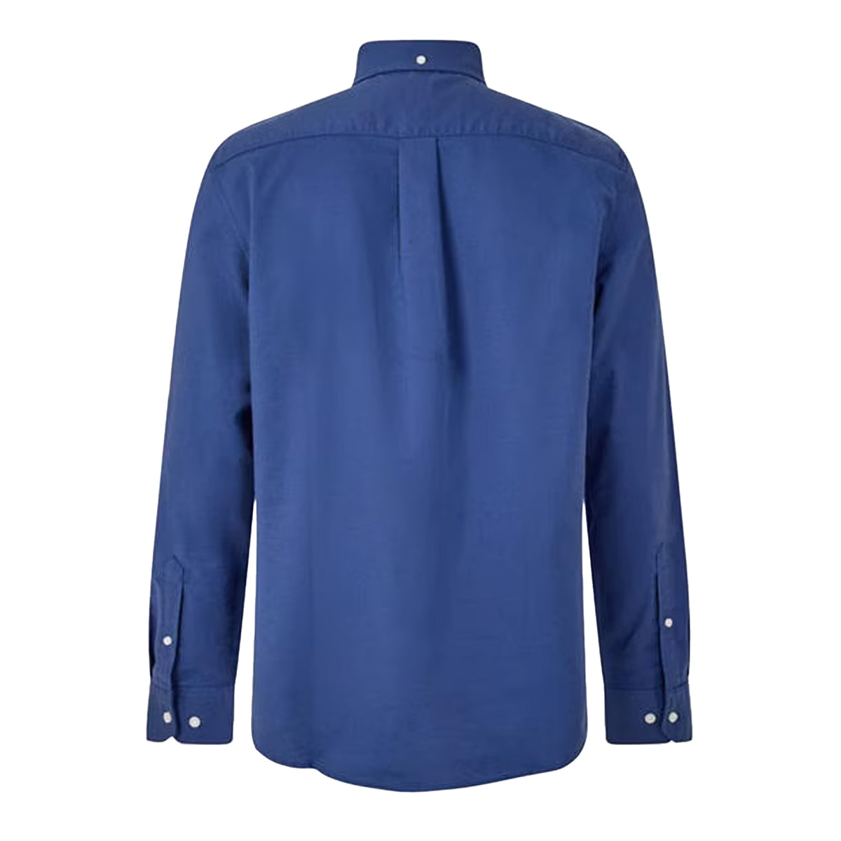 Mid Blue - Back - Farah Mens Boxworth Regular Formal Shirt