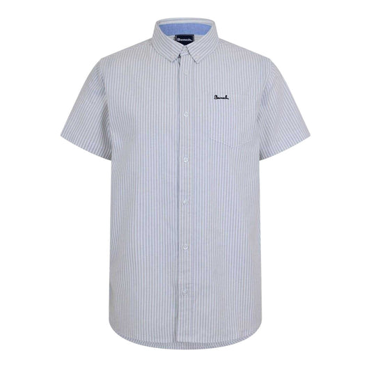 Grey - Front - Bench Mens Angla Shirt