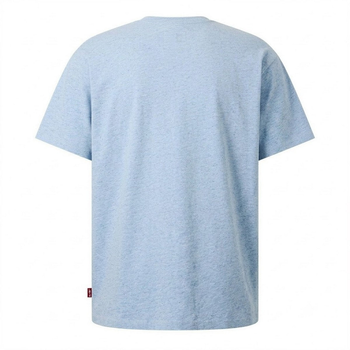 Light Blue - Back - Levis Mens Authentic Vintage Tab Detail T-Shirt