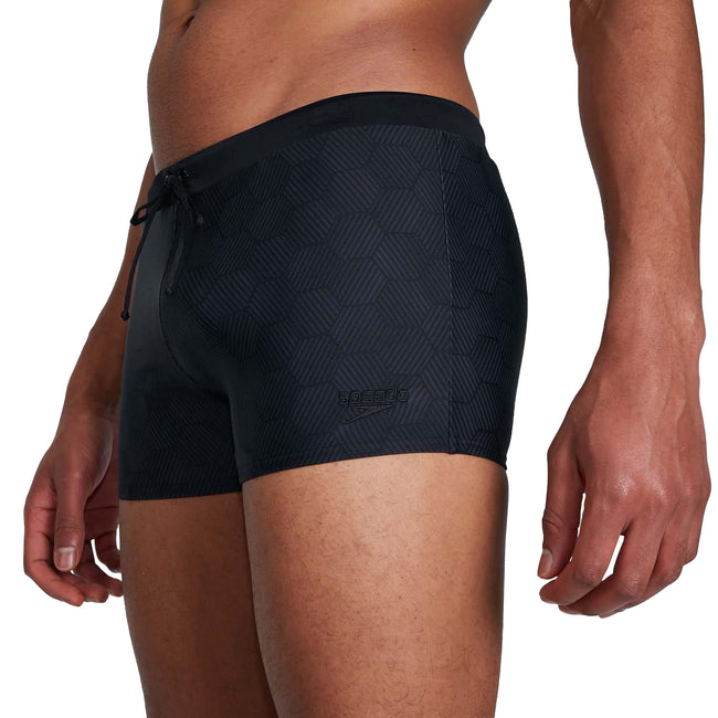 Black-Grey - Lifestyle - Speedo Mens Valmilton Jammer Swim Shorts