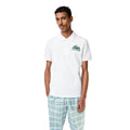 White - Side - Lacoste Mens Mini Pique Polo Shirt