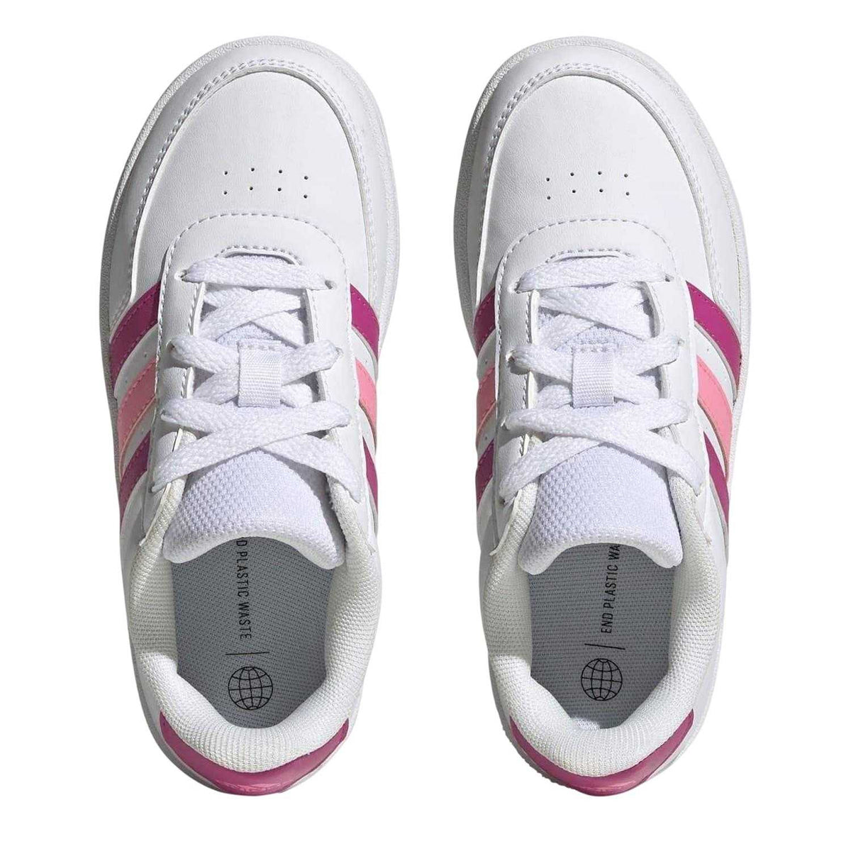 White - Lifestyle - Adidas Childrens-Kids Breaknet 2.0 Trainers