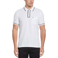 White - Front - Original Penguin Mens Earl Cotton Pique Polo Shirt