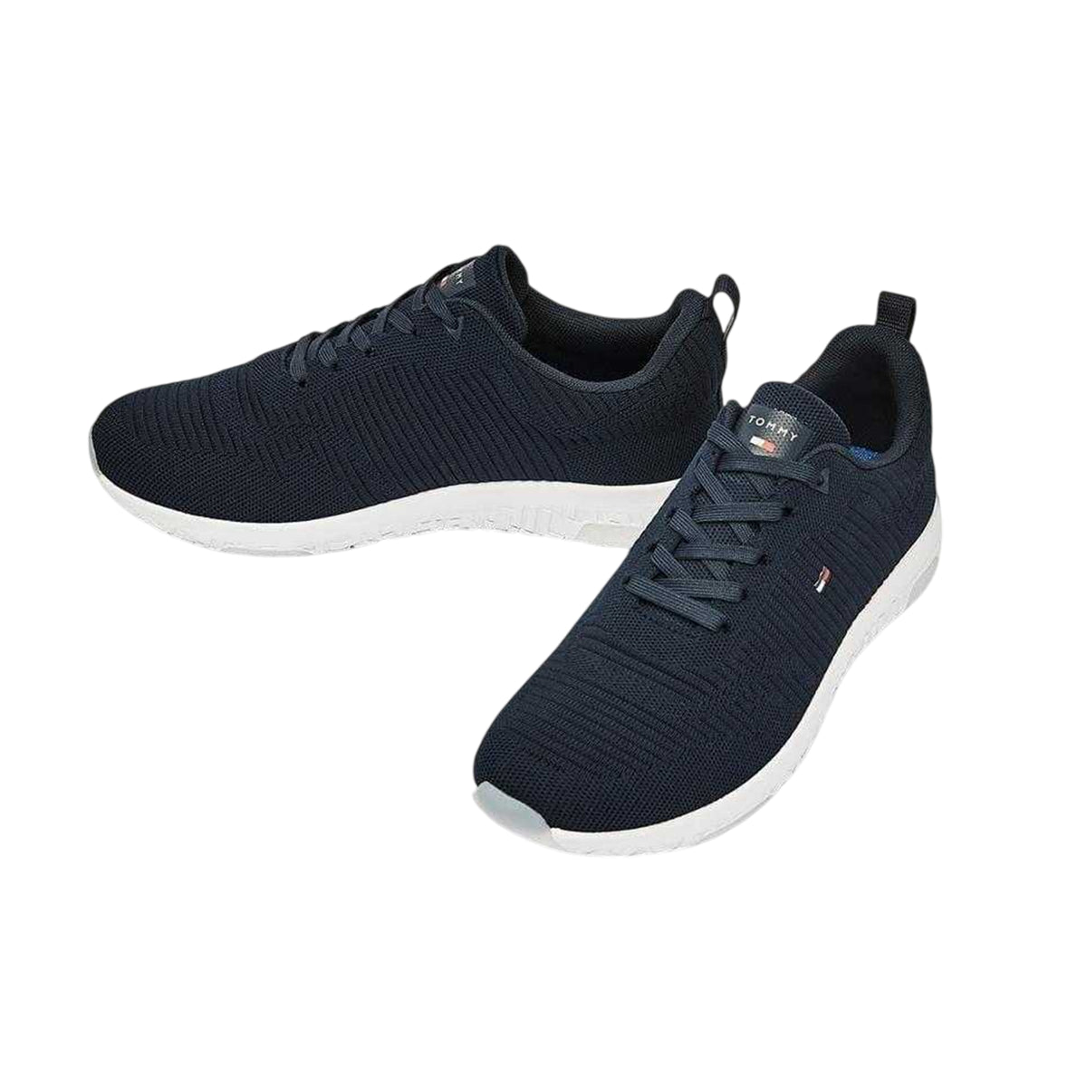 Sky Blue - Lifestyle - Tommy Hilfiger Mens Tevo Run Running Trainers