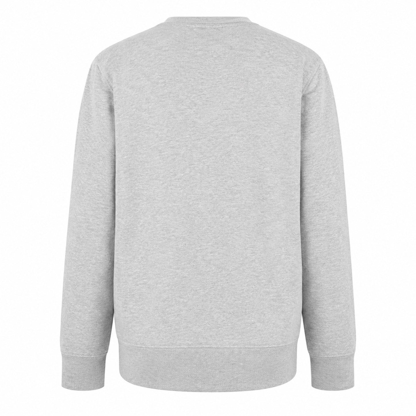 Grey - Back - True Religion Mens Logo Fleece Lined Sweatshirt