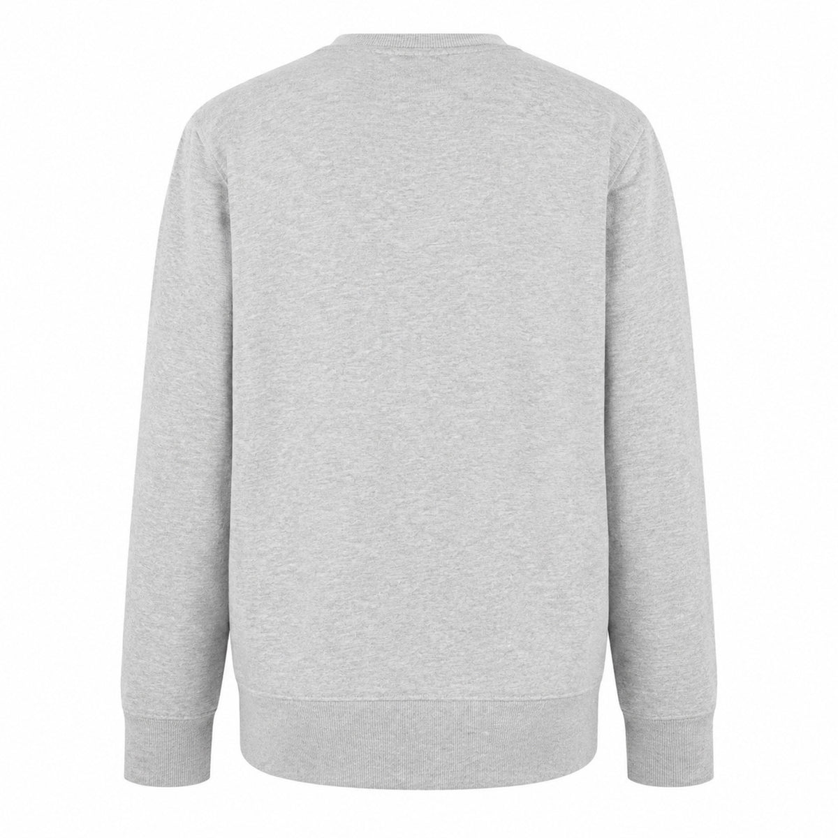 Grey - Back - True Religion Mens Logo Fleece Lined Sweatshirt