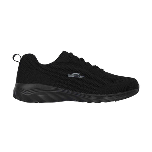 Black - Front - Slazenger Mens Jenson Trainers