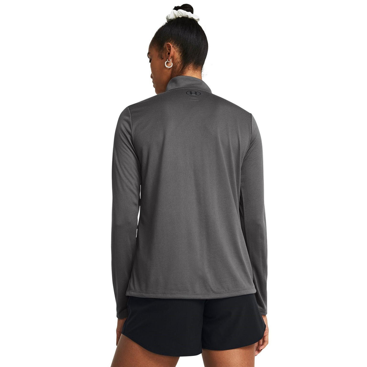 Carbon Heather - Lifestyle - Under Armour Womens-Ladies Tech Half Zip Top