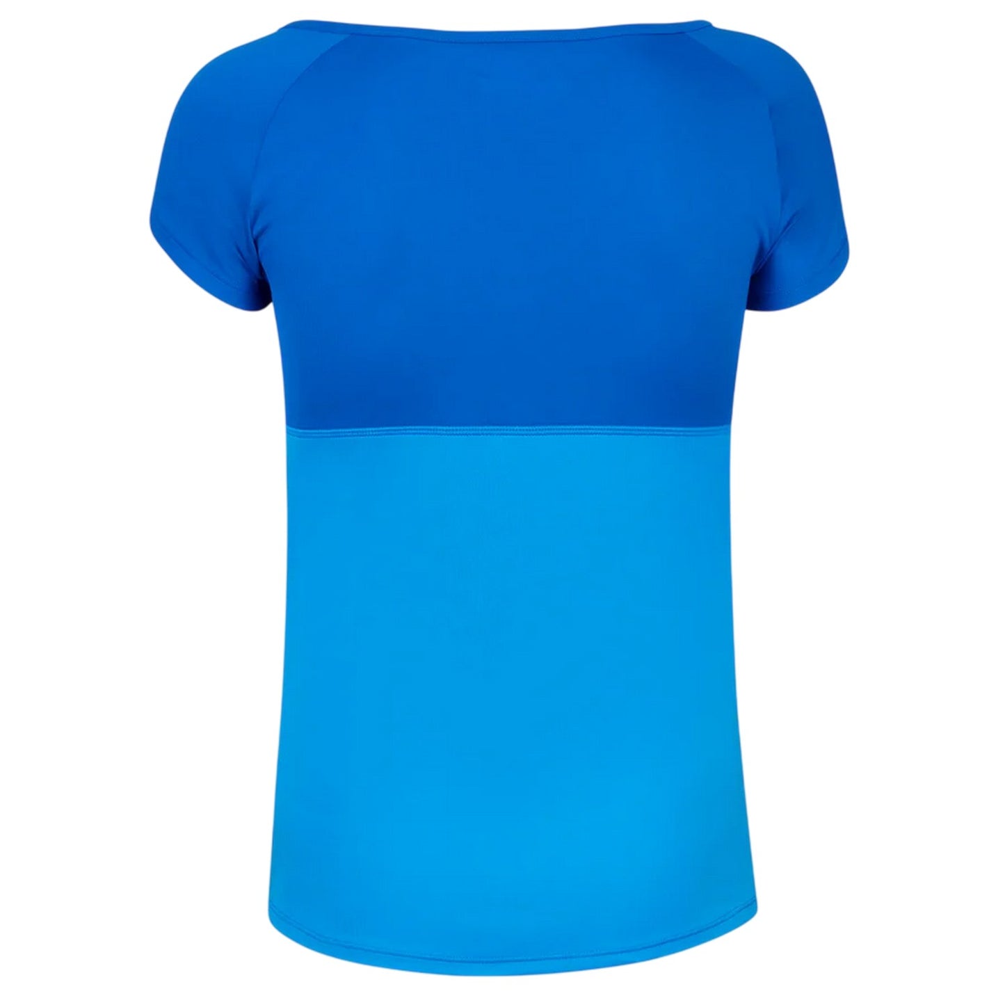 Blue Aster - Back - Babolat Girls Play Boat Neck Capped Sleeved T-Shirt