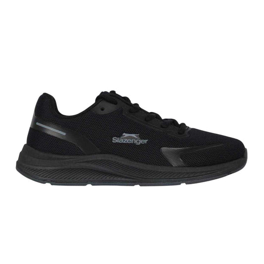 Black - Front - Slazenger Womens-Ladies Assent Trainers