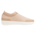 Blush - Side - FitFlop Womens-Ladies Uberknit Slip-on Trainers