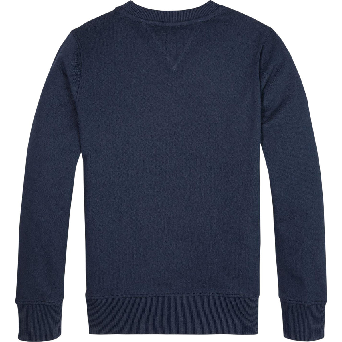 Navy - Back - Tommy Hilfiger Childrens-Kids Signature Logo Sweatshirt