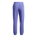 Purple - Back - Under Armour Childrens-Kids Rival Woven Jogging Bottoms