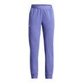 Purple - Front - Under Armour Childrens-Kids Rival Woven Jogging Bottoms