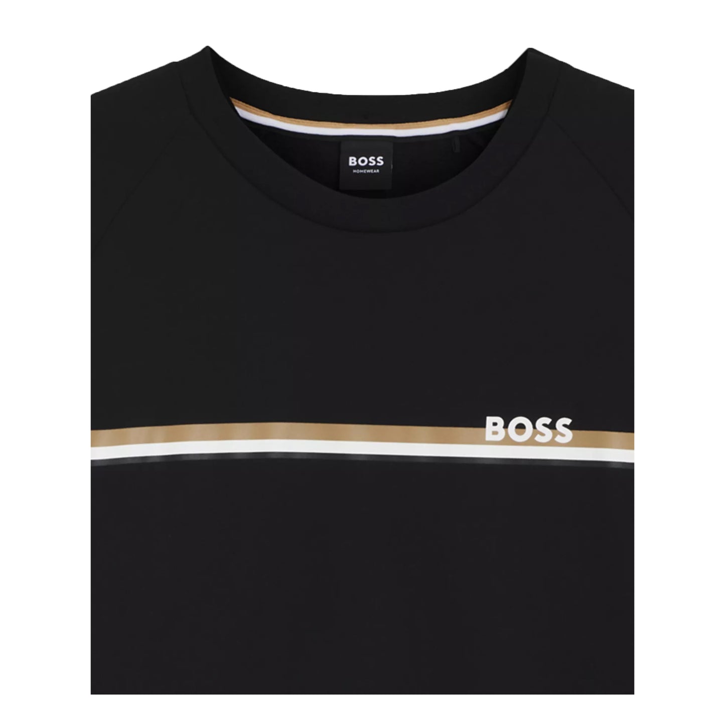 Black - Back - Boss Mens Authentic Regular Sweatshirt