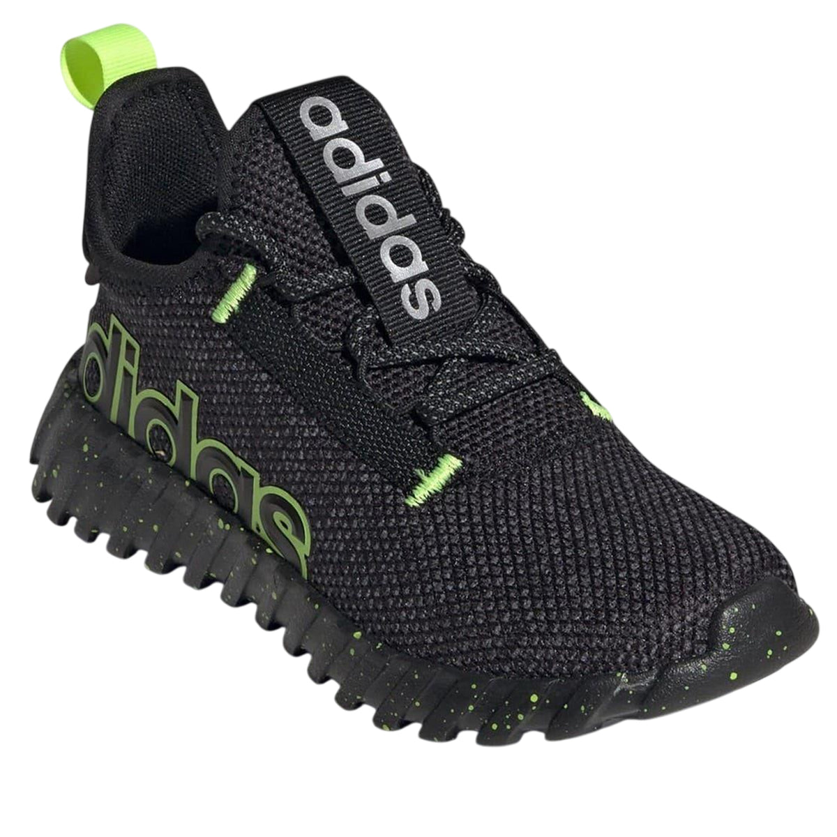 Black-Lemon - Lifestyle - Adidas Childrens-Kids Kaptir 2.0 Logo Trainers