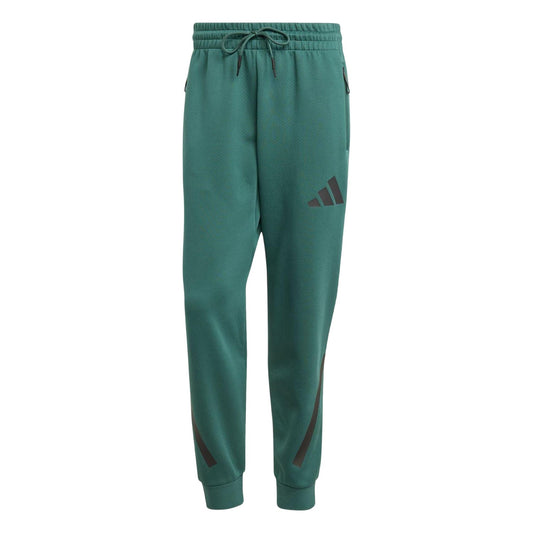 Green - Front - Adidas Mens Z.N.E. Jogging Bottoms