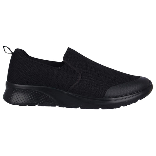 Black - Front - Slazenger Mens Zeal Slip-on Shoes