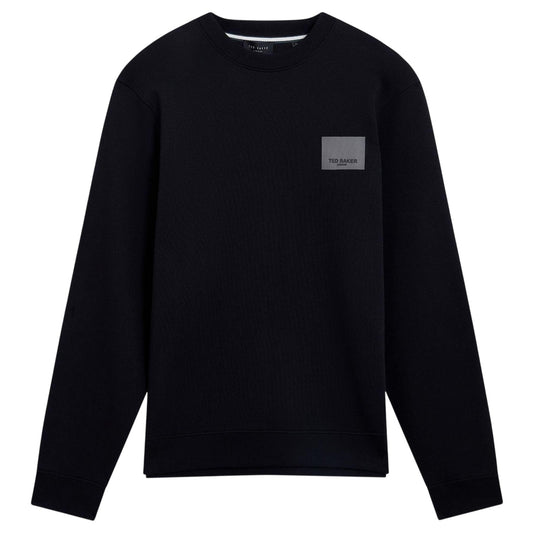 Black - Front - Ted Baker Mens Cotton Sweatshirt
