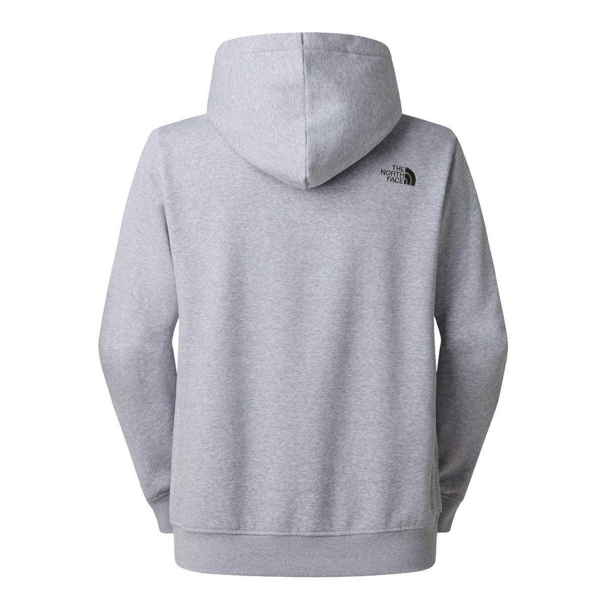 Grey Heather - Back - The North Face Mens Drew Pull Over Hoodie