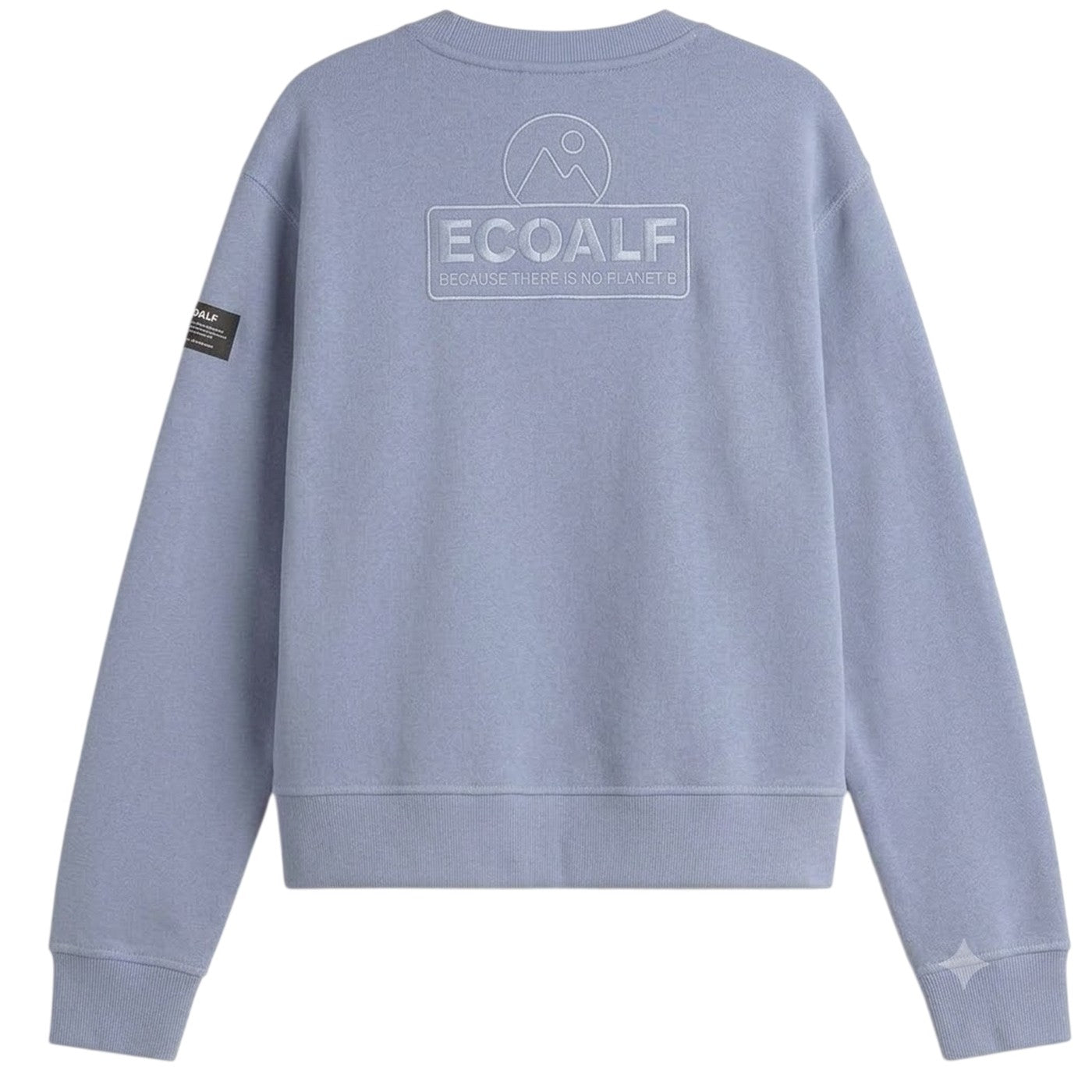 Blue-Lilac - Back - Ecoalf Womens-Ladies Albor Sweatshirt