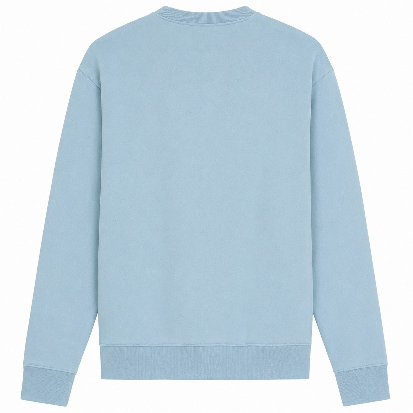 Pastel Blue - Back - Boss Mens Signature Cotton Logo Sweatshirt