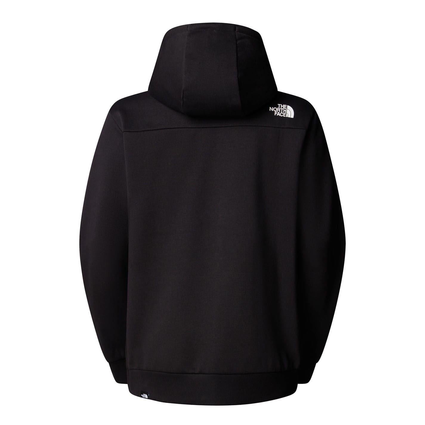 Black - Back - The North Face Womens-Ladies Simple Dome Hoodie