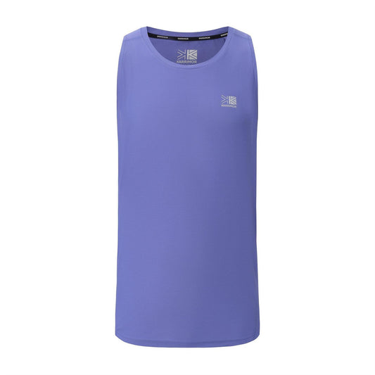 Bold Blue - Front - Karrimor Mens Logo Running Vest Top