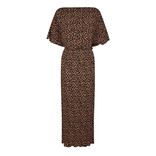 Brown - Front - Never Fully Dressed Womens-Ladies Tilly Maxi Dress