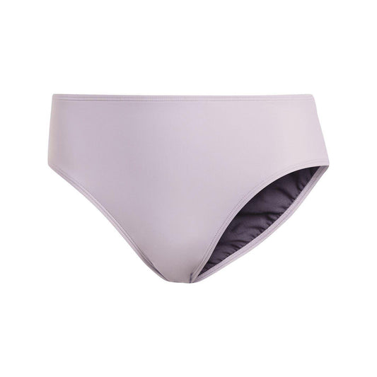 Purple - Front - Adidas Womens-Ladies Icons High Waist Bikini Bottoms
