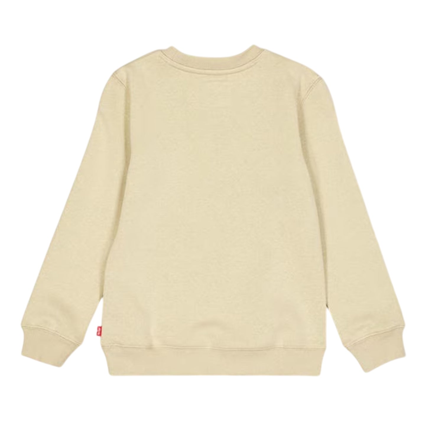 White-Red - Back - Levis Childrens-Kids Batwing Logo Crew Neck Sweatshirt