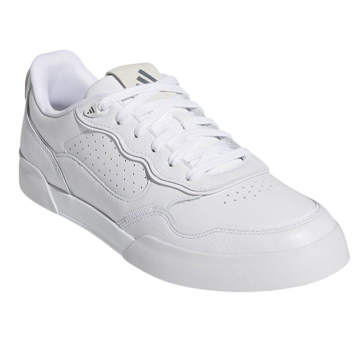 White-Grey - Lifestyle - Adidas Mens Retrocross 25 Sleek Spikeless Golf Shoes